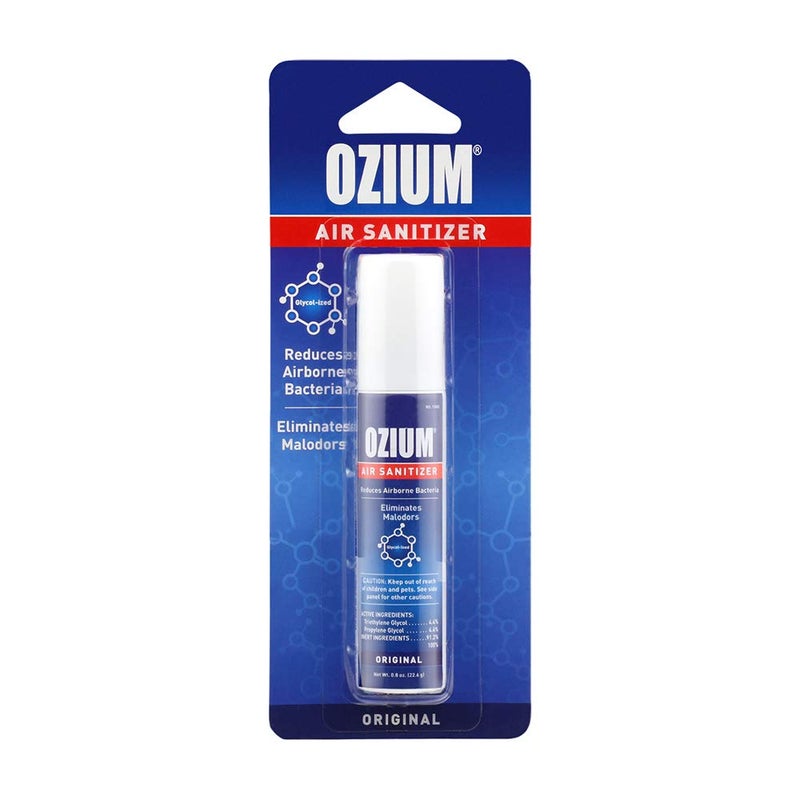 Ozium 0.8 oz. Air Sanitizer & Odor Eliminator for Homes, Cars, Offices and More, Original Scent - Image 1