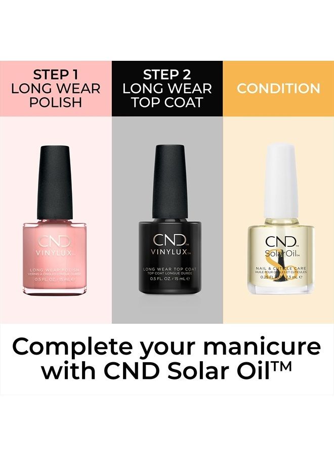 CND طلاء أظافر فينيلوك طويل الأمد باللون الوردي، لمعان يشبه الجل ولون مقاوم للتقشير، 0.5 أونصة سائلة - Image 5