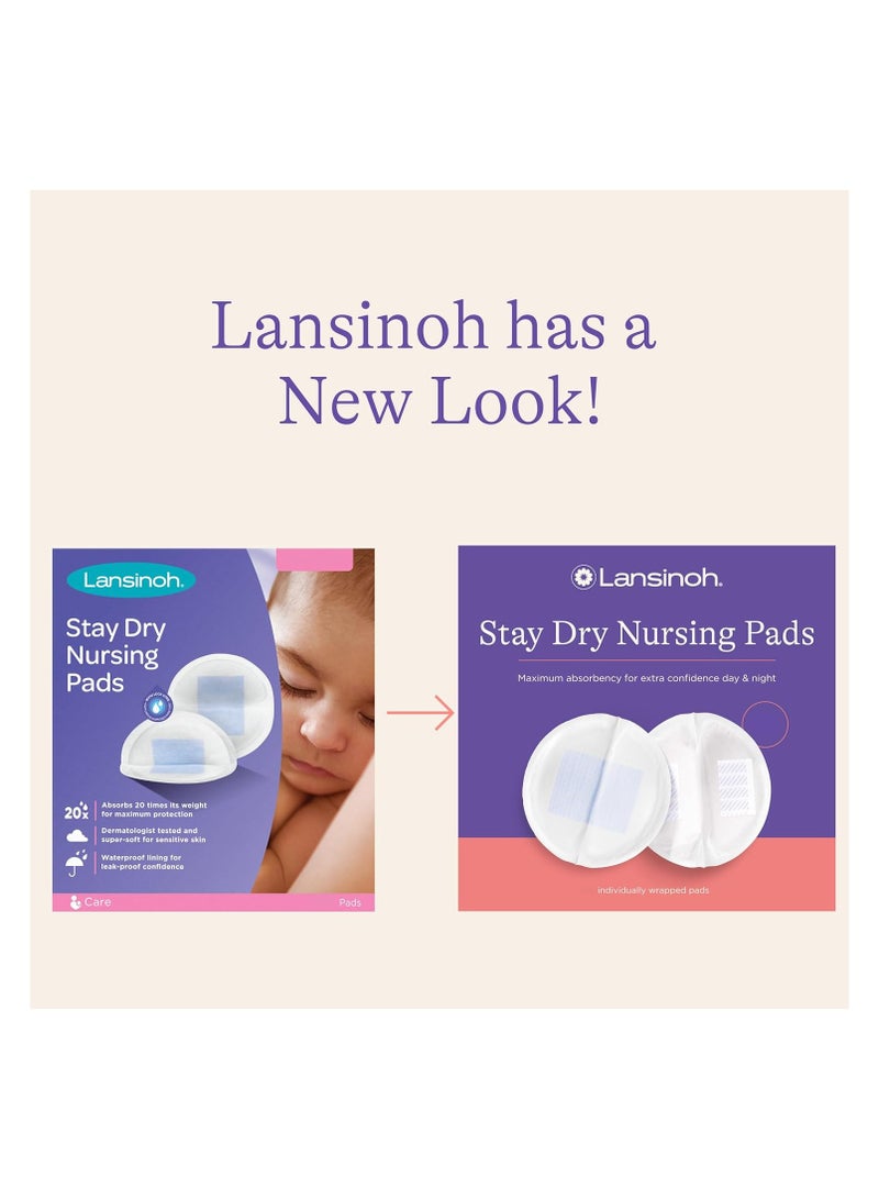 Lansinoh وسادات الرضاعة من لانسينه، عبوة من 36 وسادة ثدي قابلة للتخلص منها تبقيك جافة - Image 4