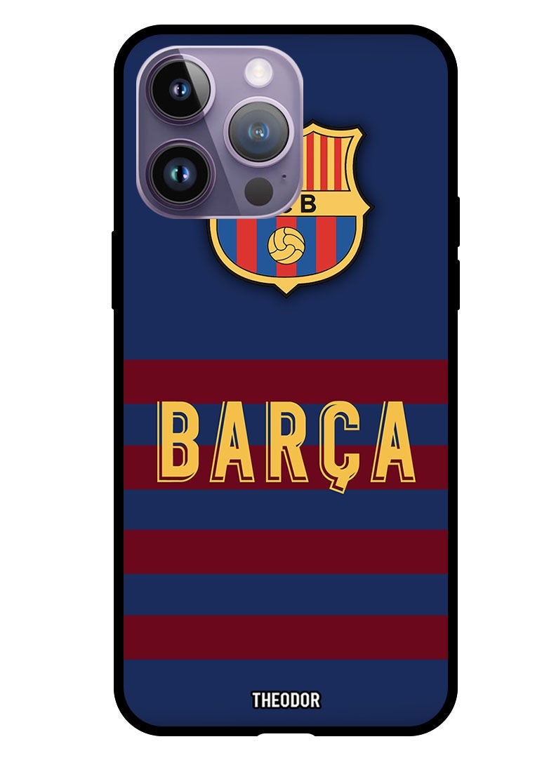 Theodor غطاء حماية لهاتف Apple iPhone 14 Pro Max 6.7" 2022 برشلونة - Image 1