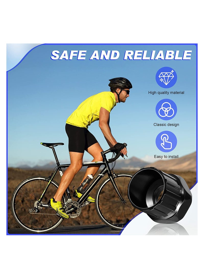 SYOSI 6 Pieces Bike Freewheel Remover Bicycle Freewheel Removal Tool Mountain Bike Cassette Removal Tool Black Bike Cassette Lockring Tool Bike Shop Tools for Repairing Bikes - Image 3