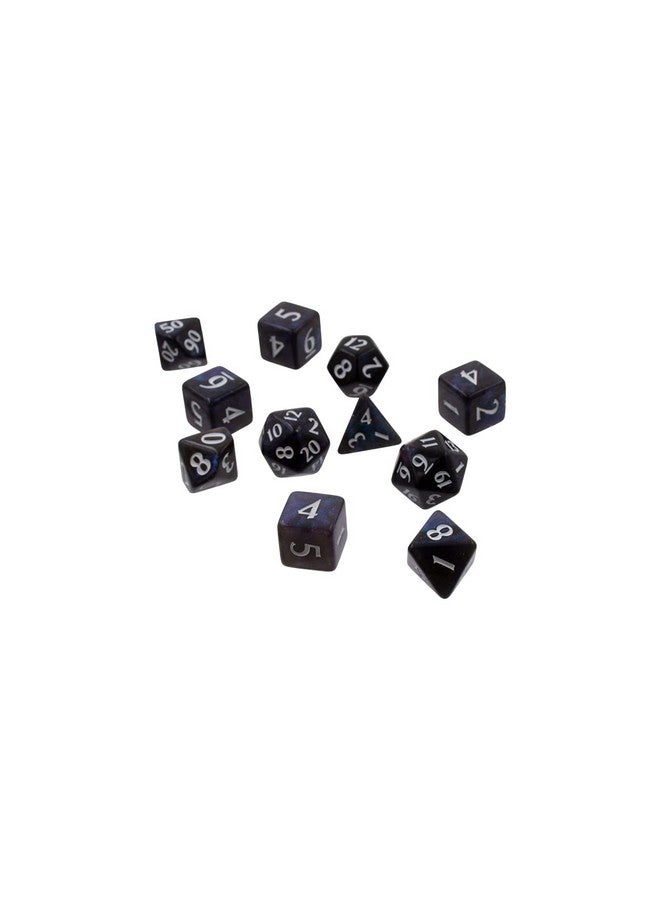Ultra PRO - Eclipse 11 Dice Set (Jet Black) - Great Dice Set for All Kinds of Card Games and Board Games Such As, DND, MTG, and RPG - UP Your Game with Ultra PRO - Image 4