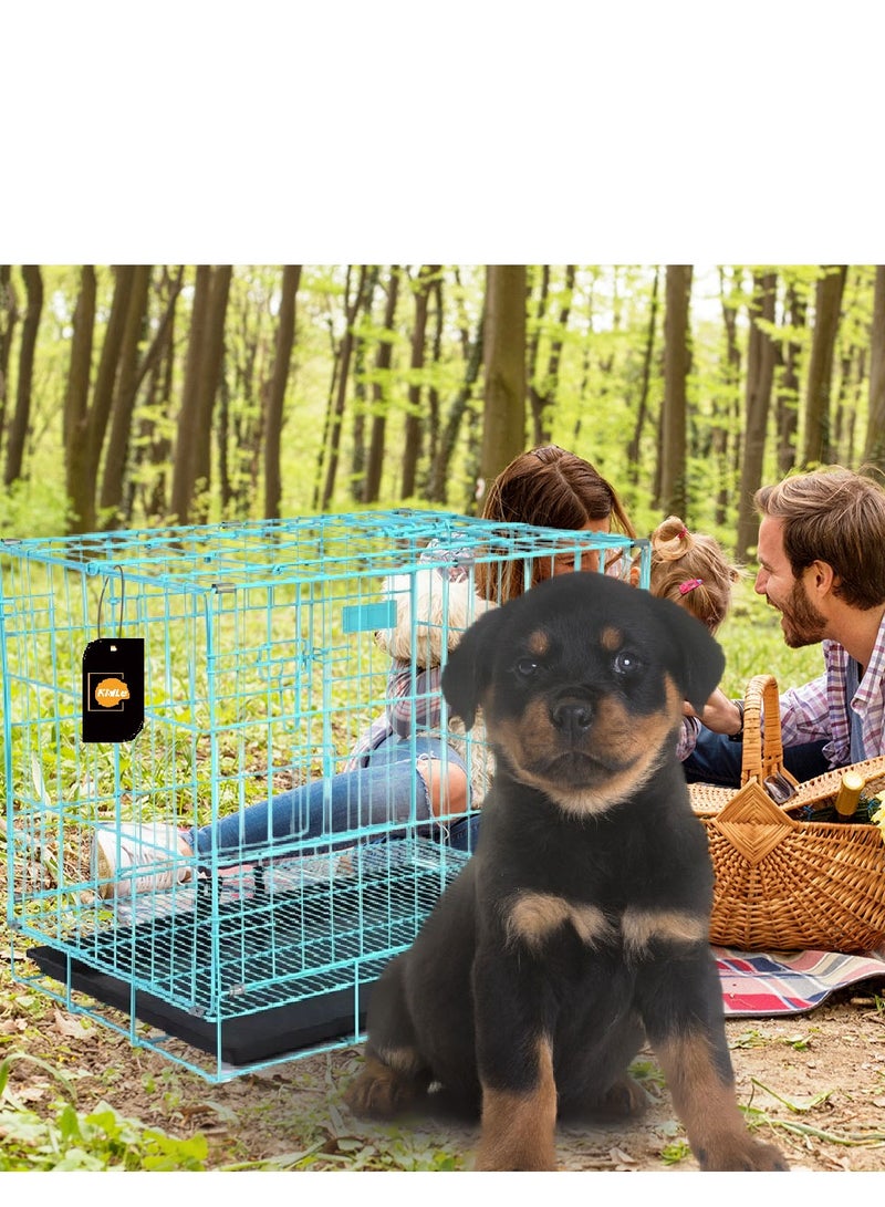 كيدل الكلب صندوق الحيوانات الأليفة قفص كينل Playpen للحيوانات الأليفة جرو القط الأرنب الداخلي في الهواء الطلق مع علبة - Image 2