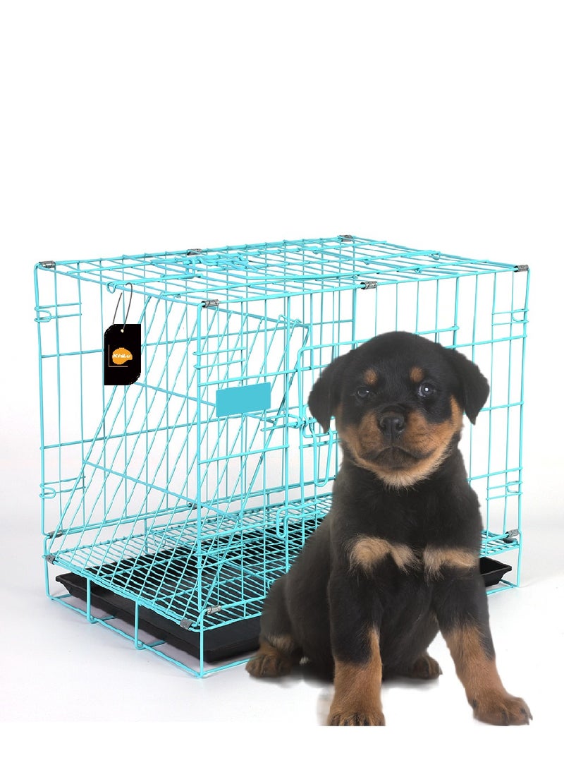 كيدل الكلب صندوق الحيوانات الأليفة قفص كينل Playpen للحيوانات الأليفة جرو القط الأرنب الداخلي في الهواء الطلق مع علبة - Image 1