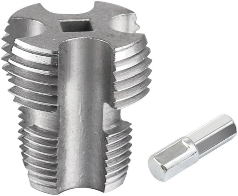 PVC Plastic Pipe Internal Thread Opener, PPR Water Pipe Internal Thread Opener for Hand Electric Drills(3-4 1inch) - Image 1