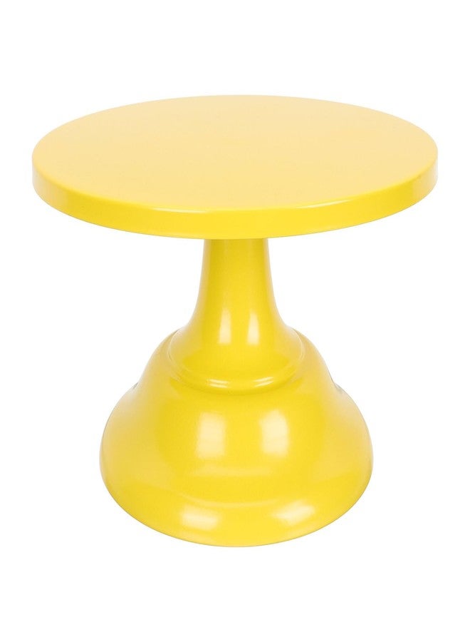 TOPBATHY Cake Stand 7.87 Inch Round Metal Cake Display Plate Dessert Stand for Home Kitchen Party Serving - Image 1