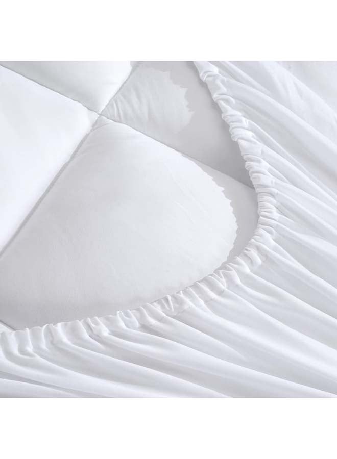 كرز لنن مرتبة لباد قطن 10 سم 200×120 مع سماكة 31 سم مقاس مزدوج - Image 4