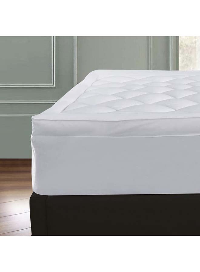 كرز لنن مرتبة لباد قطن 10 سم 200×120 مع سماكة 31 سم مقاس مزدوج - Image 2