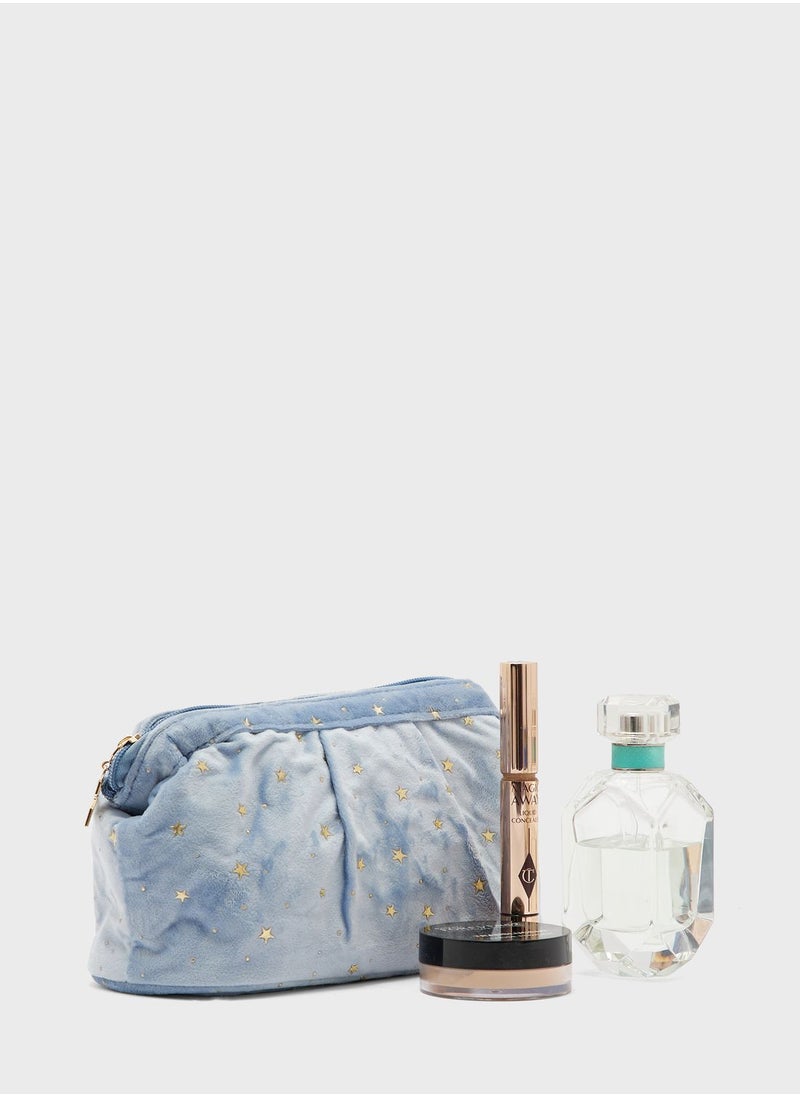Ginger Star Velvet Make Up Pouch  - Image 1