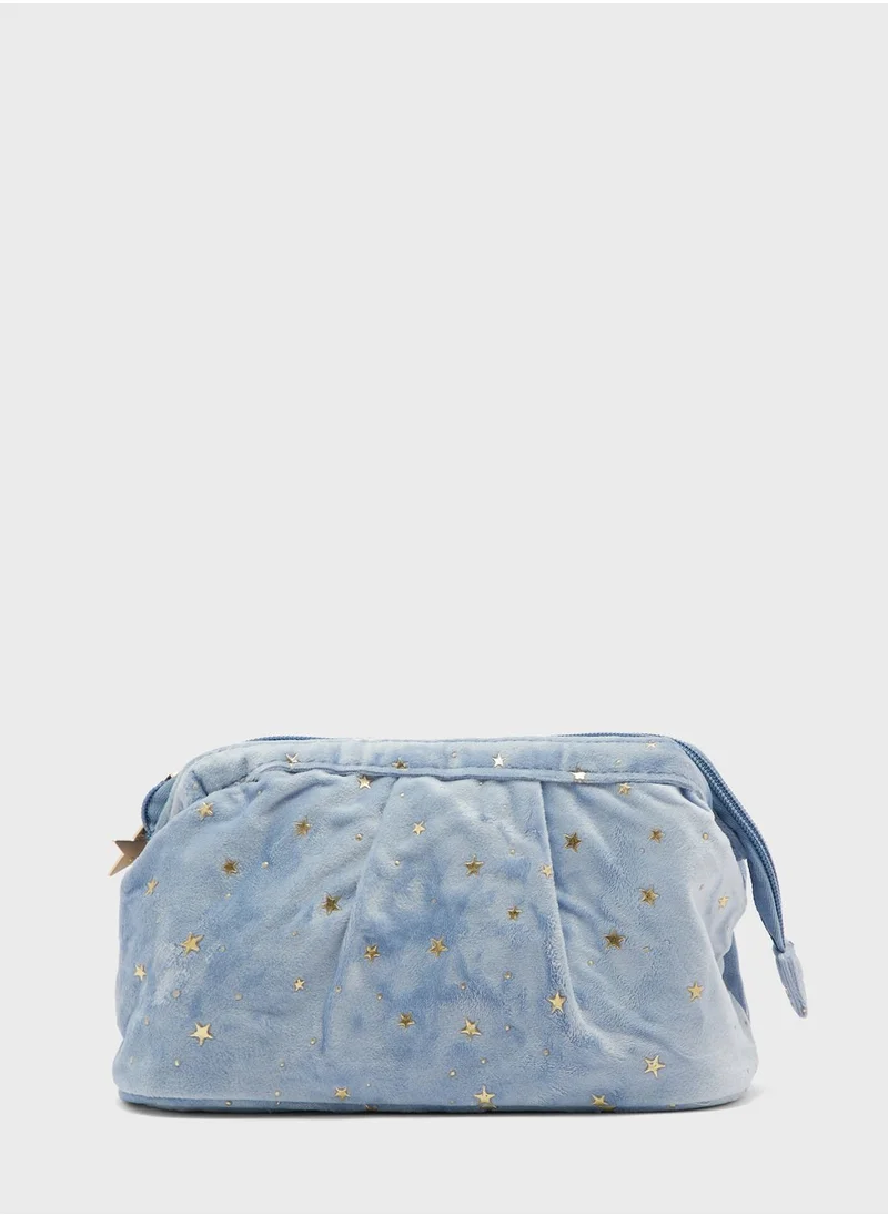 جينجر Star Velvet Make Up Pouch