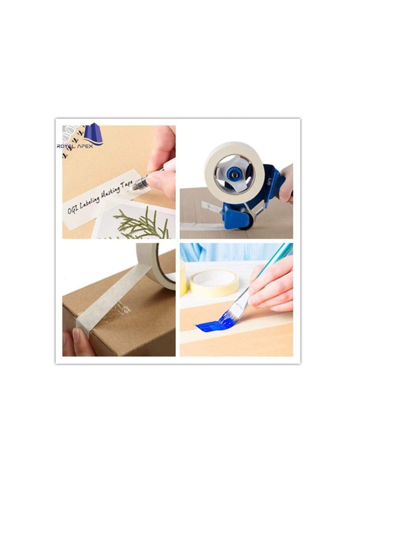 Generic Adhesive Masking Tape General Purpose Painter's Tape Bulk for Painting, Labeling, Packing, Craft, Art, Home, Office, School Etc. (Pack of 2-1 Inch)  - Image 2