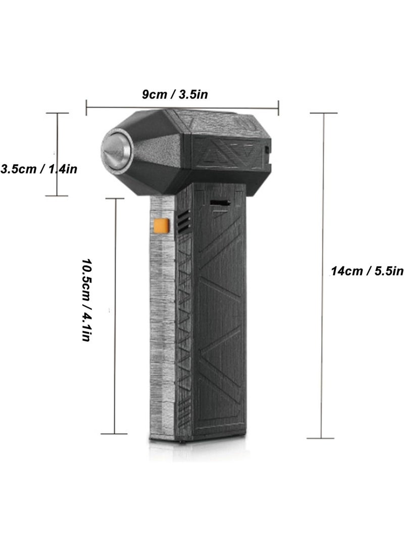 Portable Air Blower - Powerful Turbo Jet Fan - Cordless Handheld with 3 Speed Adjustments - Easy-to-Use for PC & Multi-Use Cleaning - Image 5