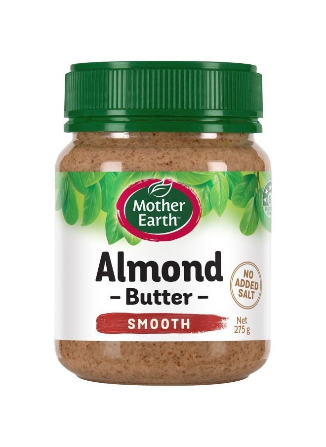 Mother Earth Smooth Almond Butter 275g  - Image 1