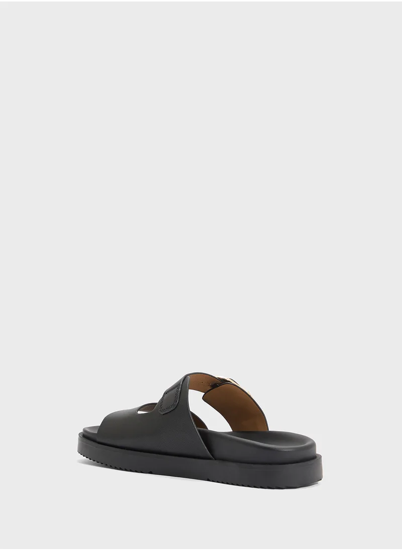 تومي هيلفيغر Leather Sporty Mule