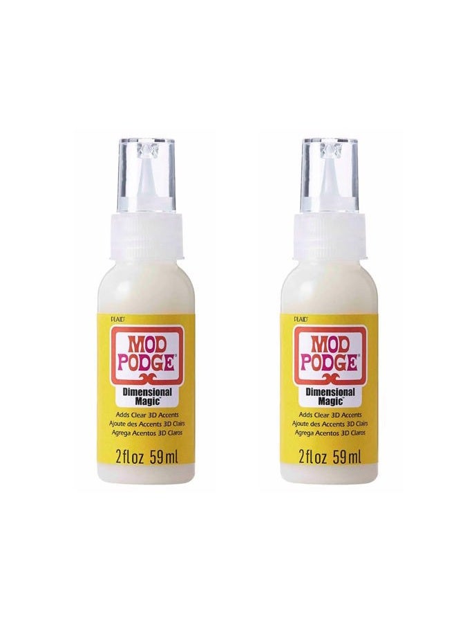 Mod Podge سحر الأبعاد 2 أونصة 2 عبوة 123CS11215 - Image 1