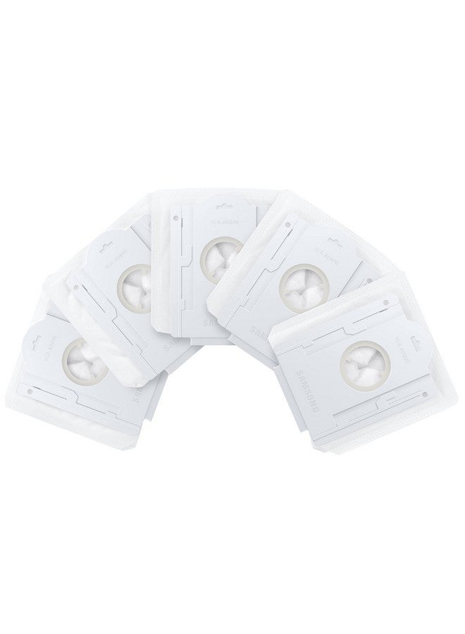 SAMSUNG Clean Station Dust Bags, Pack of 5 Replacement Bags for Jet Stick Cordless Vacuum Cleaners, Hygienic Floor Cleaning Solution, VCA-ADB90/XAA, Grey - Image 1