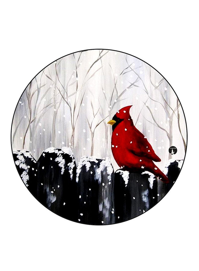 RKN Bird Printed Mouse Pad Multicolour