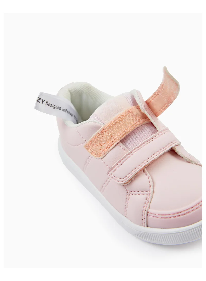 Zippy Trainers for Baby Girls 'My First Sneaker - 1996', White/Pink