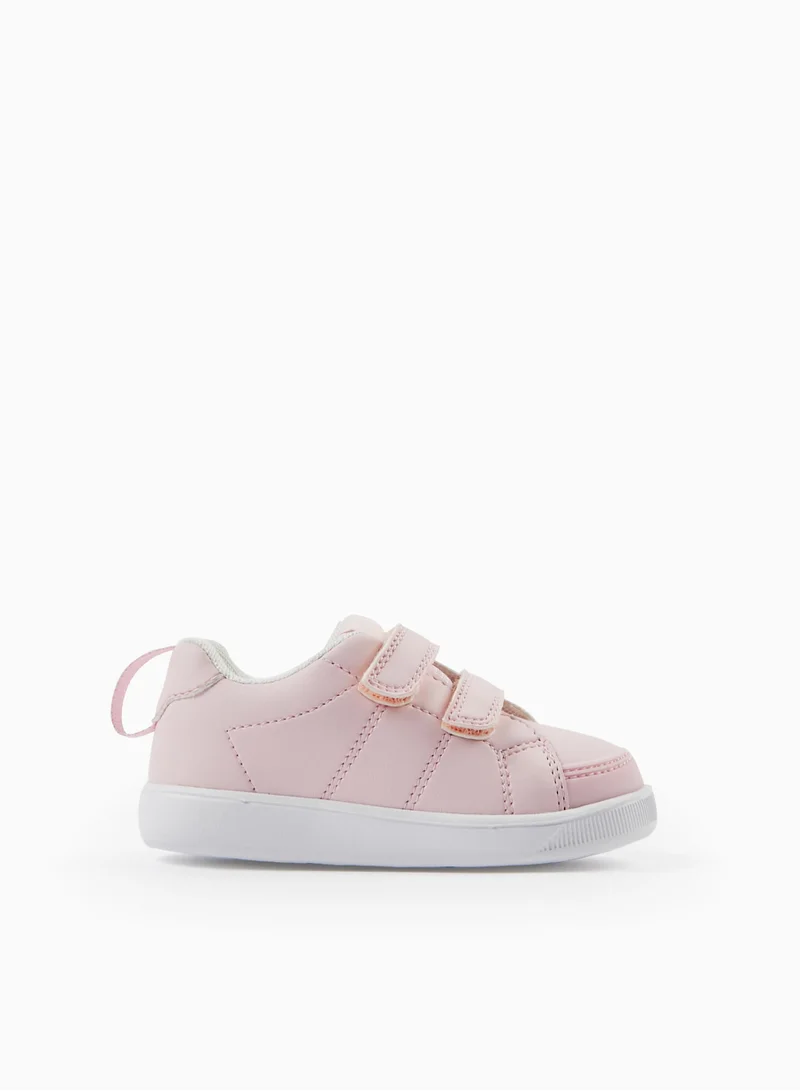 Zippy Trainers for Baby Girls 'My First Sneaker - 1996', White/Pink