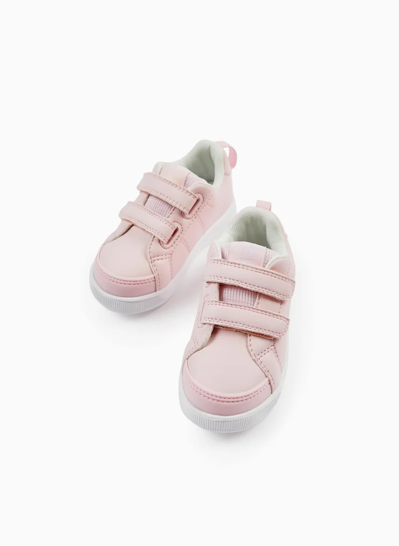 Zippy Trainers for Baby Girls 'My First Sneaker - 1996', White/Pink
