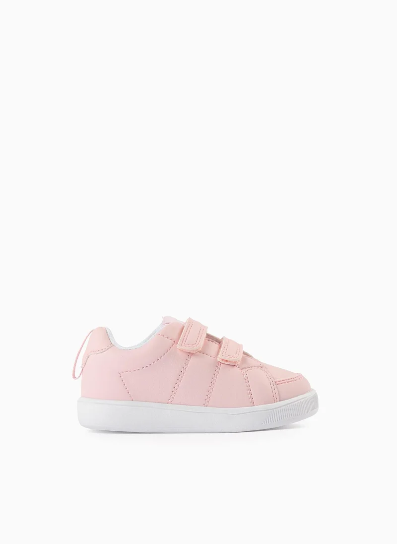 Zippy Trainers for Baby Girls 'My First Sneaker - 1996', White/Pink