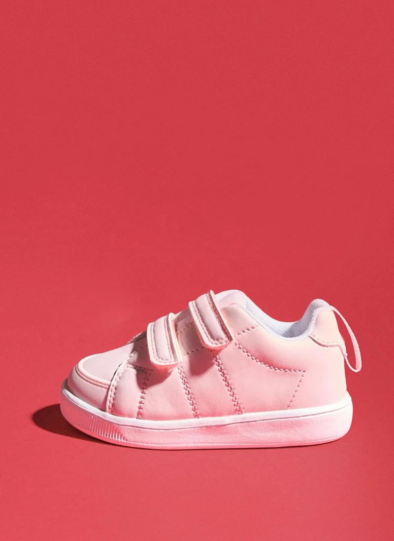 Zippy Trainers for Baby Girls 'My First Sneaker - 1996', White/Pink