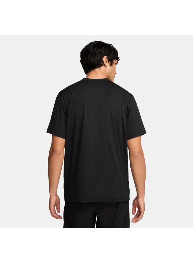 Nike Men’s Nike Dri-FIT UV Hyverse Short-Sleeve Graphic Top - Image 3