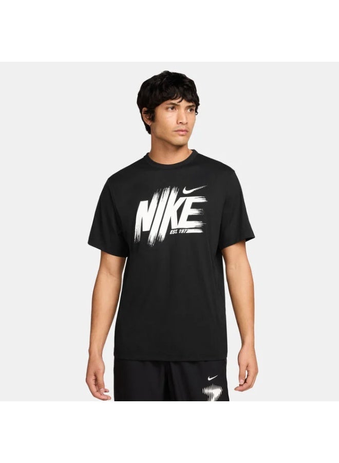 Nike Men’s Nike Dri-FIT UV Hyverse Short-Sleeve Graphic Top - Image 1