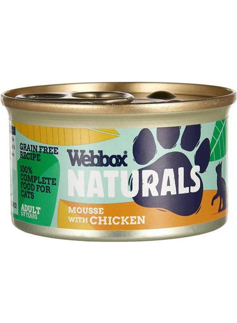 ويبوكس موس القطط الطبيعي بالدجاج 85 جرام - Image 1