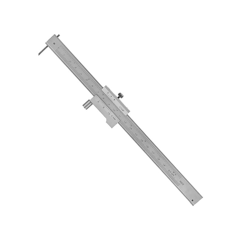 Stainless Steel Vernier Caliper 200mm Metric Inch Carbide Tip Precision Measuring Tool - Image 4