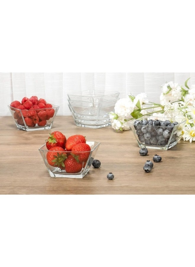 Happy Home Small Glass Sauce Jar for Dessert and Sauce - Pack of 6  - Image 4