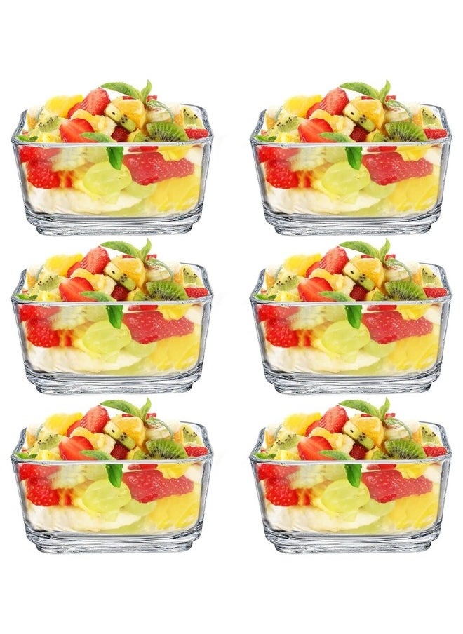 Happy Home Small Glass Sauce Jar for Dessert and Sauce - Pack of 6  - Image 2