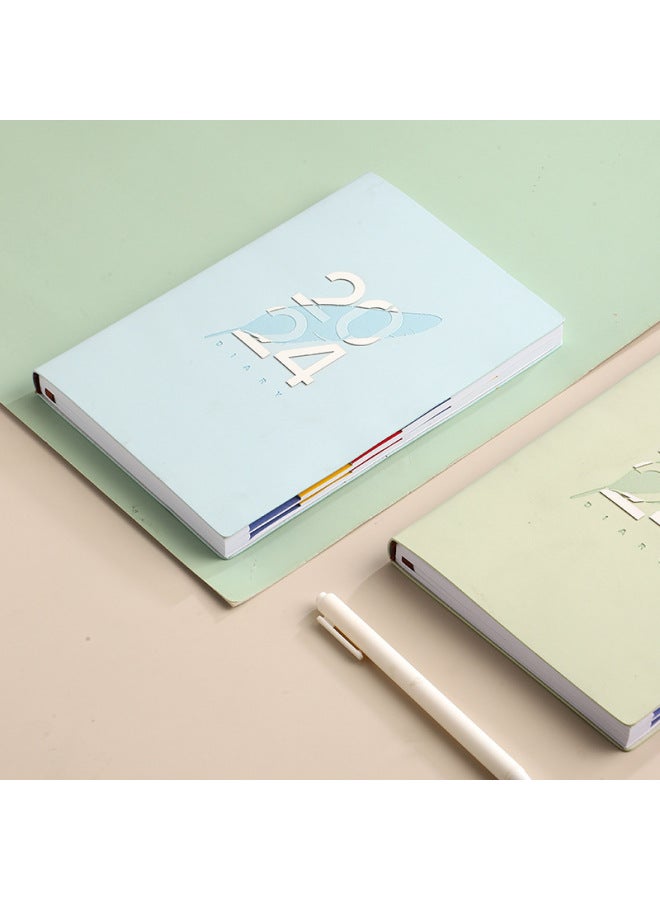 QUICK English Day Book 365 Days Daily Plan Book Spanish Time Management Notebook - Image 2