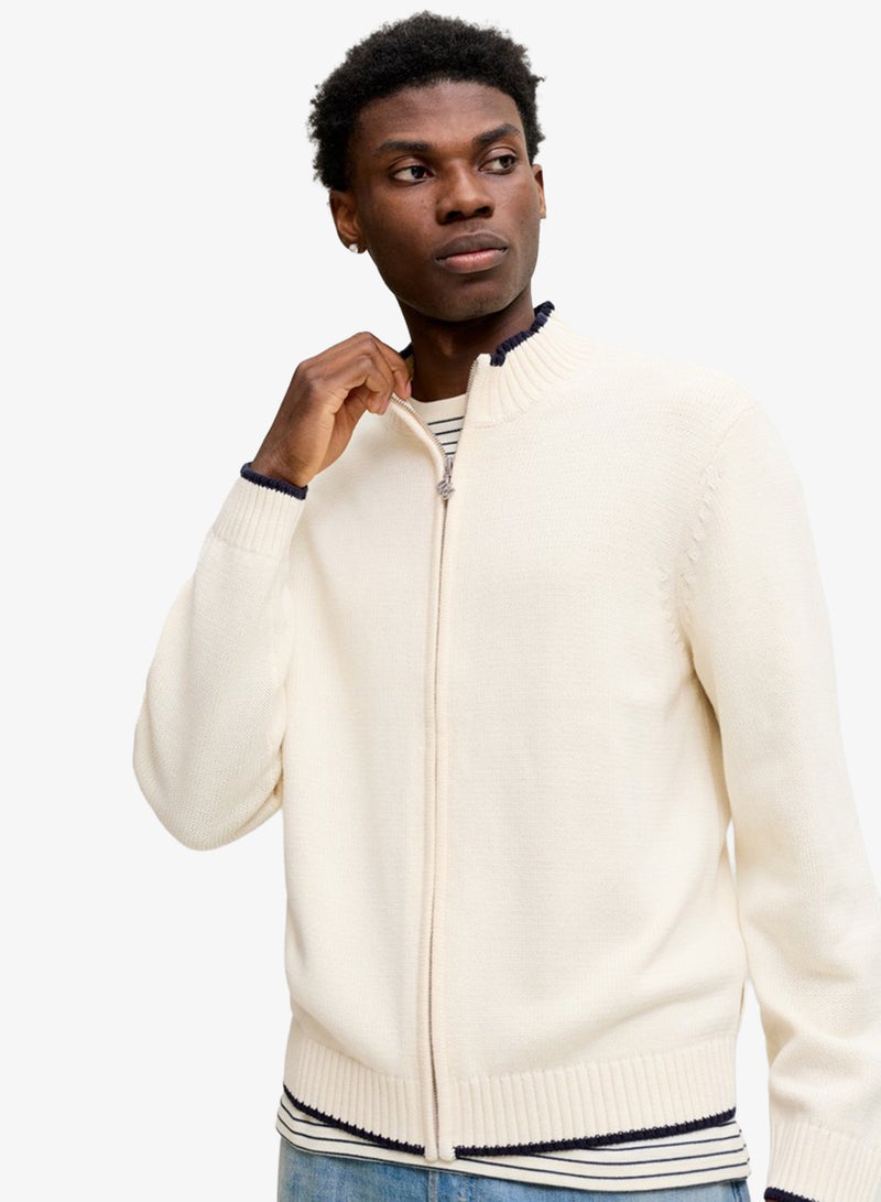 JACK & JONES Casual Zipup Cardigan - Image 3