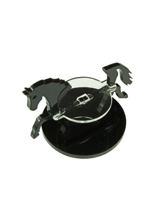 LITKO - Horse Character Mount ; Role Playing Games ; Compatible With Dnd Pathfinder ; (40Mm Circular Base Black) - Image 1
