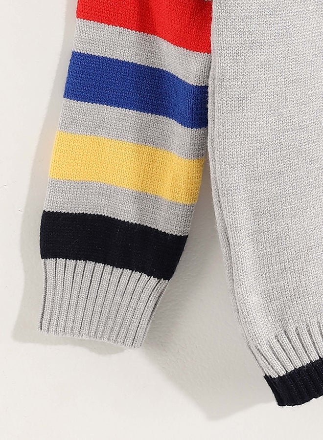 ريد سيركل بلوفر أطفال بجيب على الصدر - Image 4