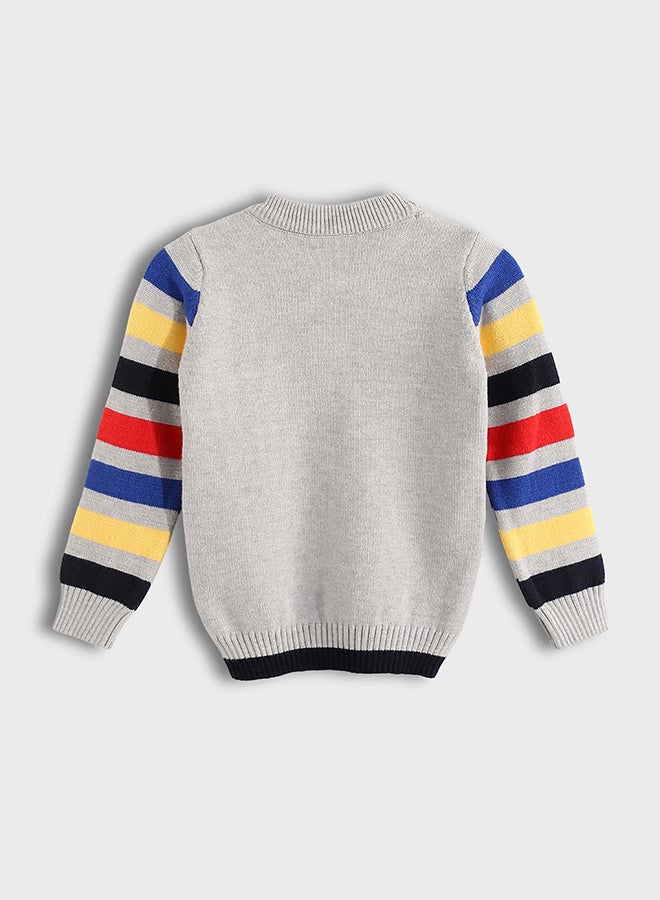 ريد سيركل بلوفر أطفال بجيب على الصدر - Image 2