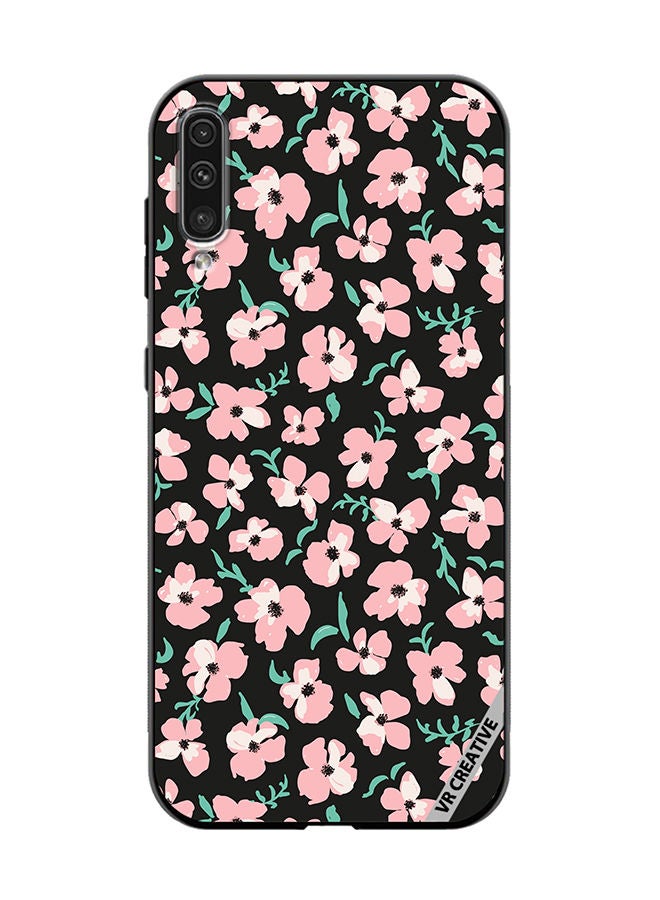 VR CREATIVE Protective Case Cover For Samsung Galaxy A70/A70s Flower Design Multicolour - Image 1