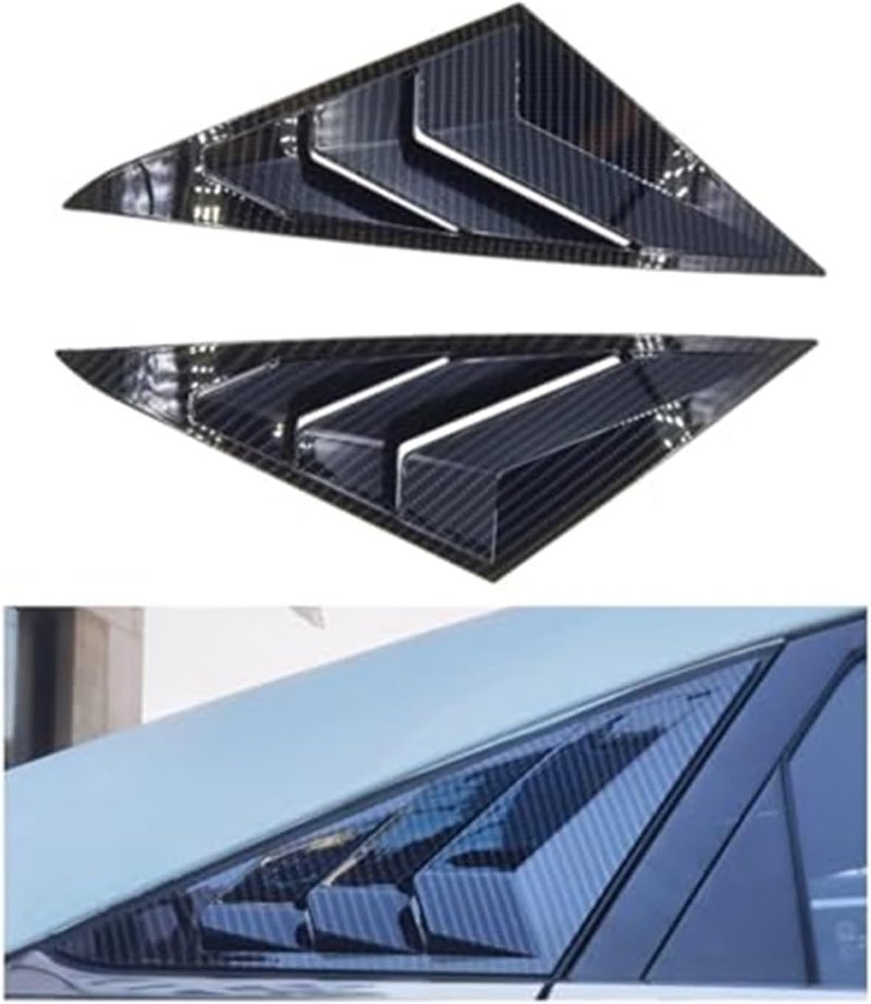 DEMULAX Car Rear Louver Trim Sticker for Hyundai Sonata - Image 4