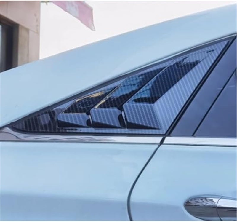 DEMULAX Car Rear Louver Trim Sticker for Hyundai Sonata - Image 2