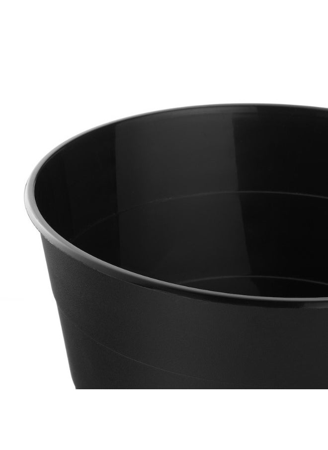 Ikea - Black polypropylene wastebasket - 10 litre capacity - Image 1