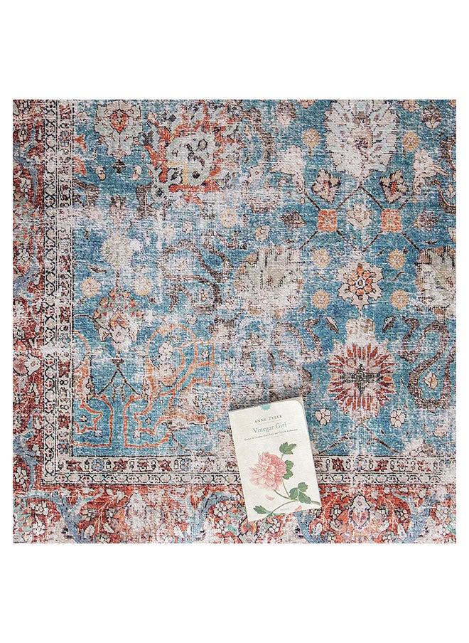KNOT HOME - Vince Sky 400 x 300 cm Carpet Knot Home Designer Rug for Bedroom Living Dining Room Office Soft Non-slip Area Textile Decor - Image 1