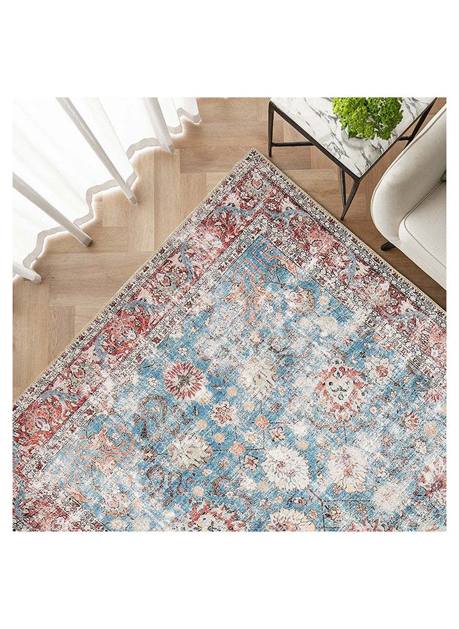 KNOT HOME - Vince Sky 400 x 300 cm Carpet Knot Home Designer Rug for Bedroom Living Dining Room Office Soft Non-slip Area Textile Decor - Image 1
