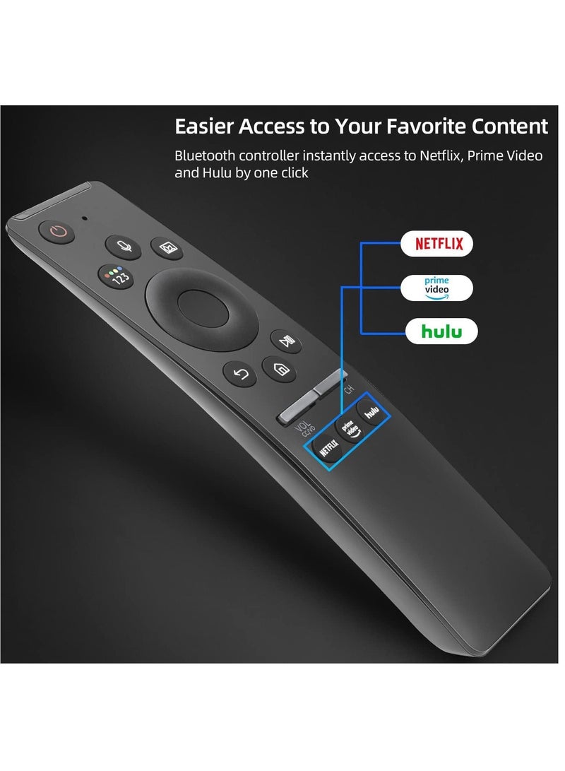 ELTRAZONE Universal Voice Remote Control for Samsung Smart TV LED QLED 4K 8K UHD Crystal Frame HDR Curved Smart TVs, with Shortcut Buttons for Netflix, Prime Video, Hulu (ELT-SM01) - Image 3