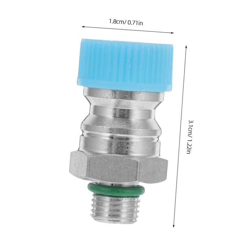 2Pcs AC Valve Core Replacement Kit High Pressure Connector Easy Installation - Image 3