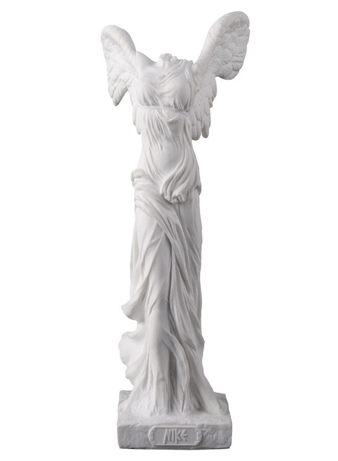 Veronese Design 4 3/8 Inch Winged Nike of Samothrace White Finish Museum Collectible Figurine - Image 1