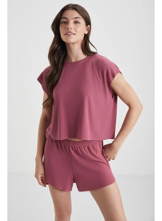 Penye Mood Ribana Shorts Set