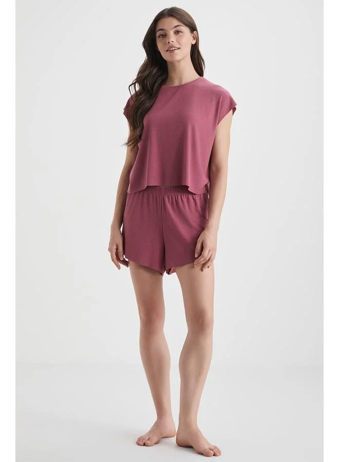 Penye Mood Ribana Shorts Set