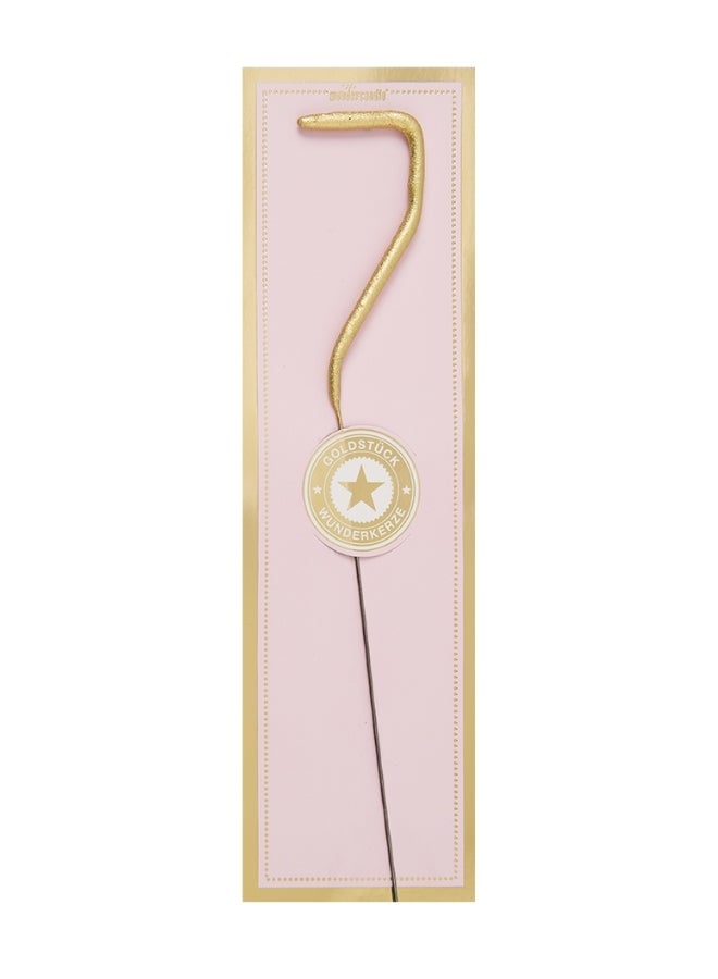 Wondercandle شمعة شرارة ذهبية - رقم 7 - Image 3