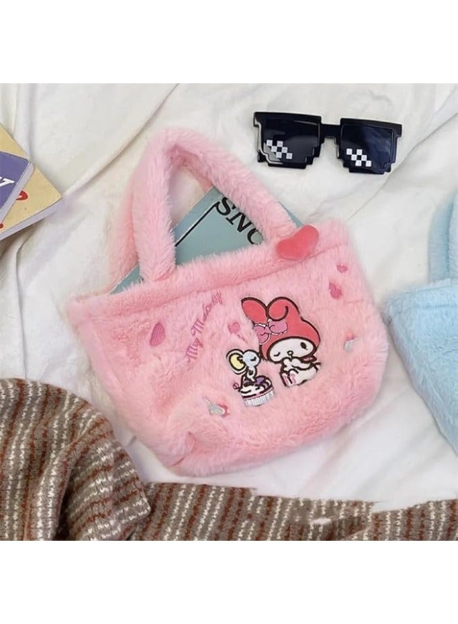 Sanrio Kawaii My Melody Mini Plush Anime Cartoon Handbags  - Image 4